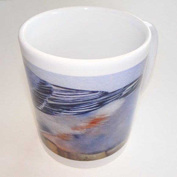 Relaxing Blue Bird Coffee Mug - Picture 2 of 4